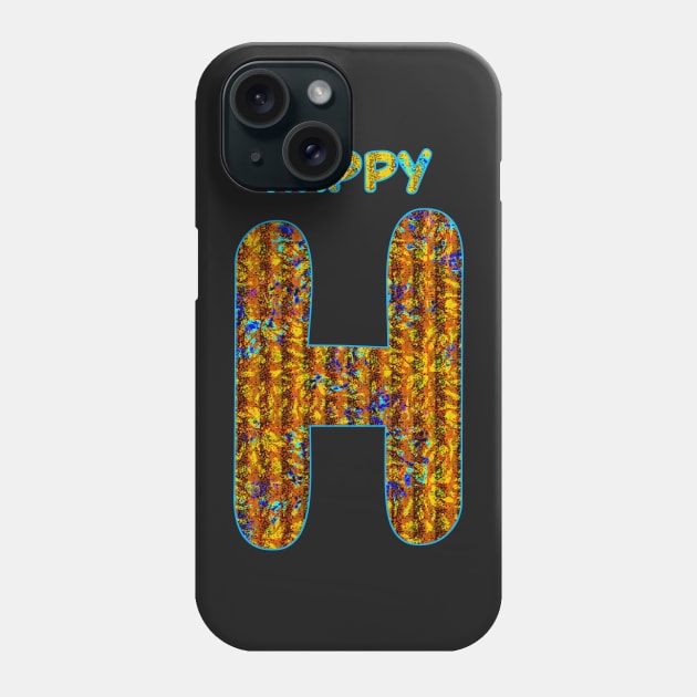 H Phone Case by Geckojoy