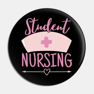 Pastel Nurse Students Nursing Pink Pin