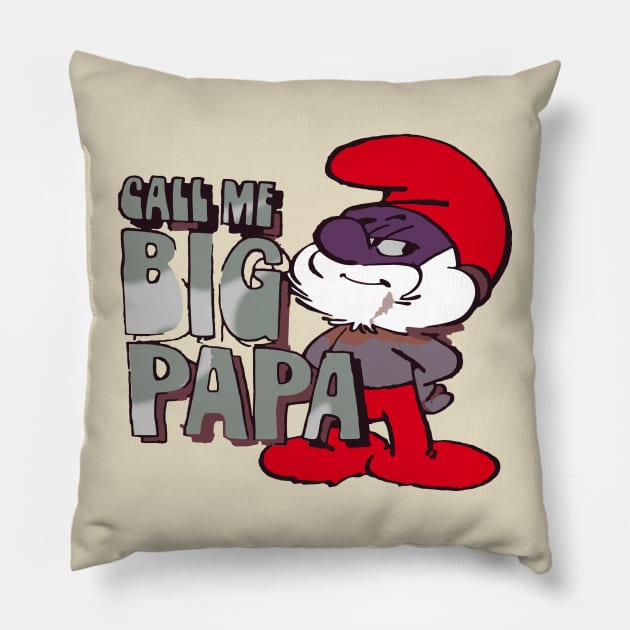 smurf Pillow by ANIMALLL