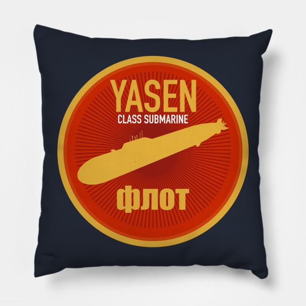 Yasen-class Submarine Pillow by Firemission45