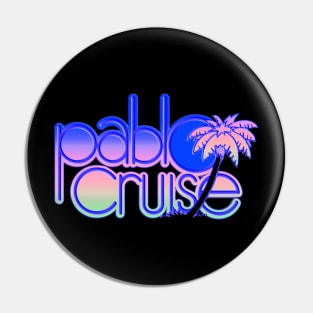 Pablo Cruise Pastel Rainbow Pin