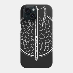 Battle Axe with Shield Phone Case