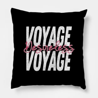 Desireless / Voyage Voyage / 80s French Synthpop Pillow