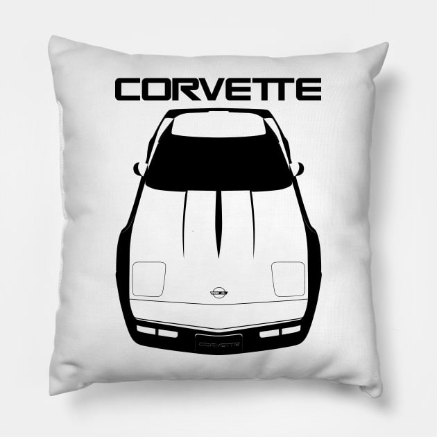 Corvette C4 Pillow by V8social
