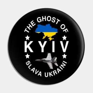 The Ghost Of Kyiv Slava Ukraini Pin