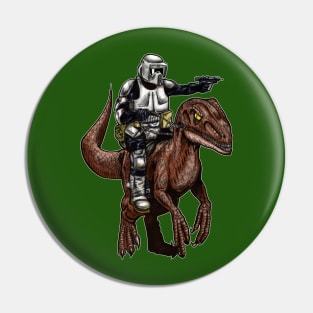 JURASSIC BIKER Pin