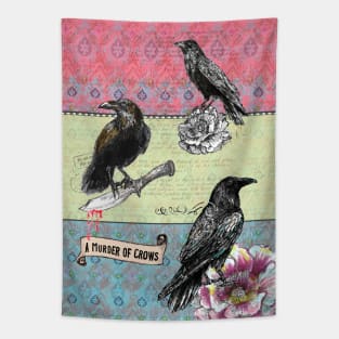 A Murder of Crows Tapestry