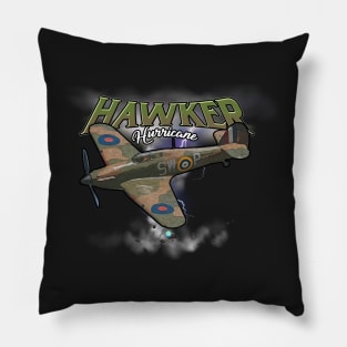 Hawker Hurricane  Royal  Airforce Pilot Gift Battle of Britain Pillow