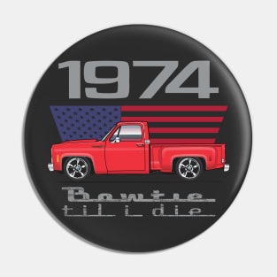 1974-Crimson Red Pin