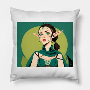 Nissa Revane  - Pop Art Planeswalkers Pillow