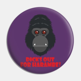 harambe shirt Pin