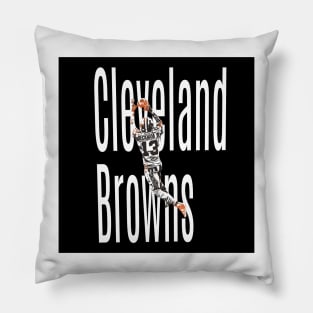 Cleveland browns Beckham Pillow