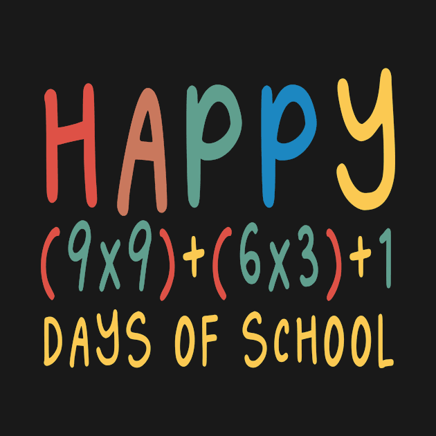 Happy 100 Days Of School Math Formula / 100th Day of Virual School / 100 Days of School / Virtual Learning / Cute Gift for Boys and Girls / Students / Virual Teacher by First look