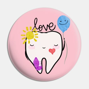 Molar Love Pin