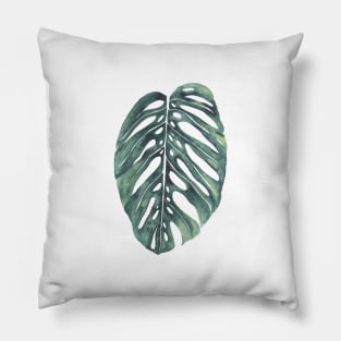Tropical leaf Pillow