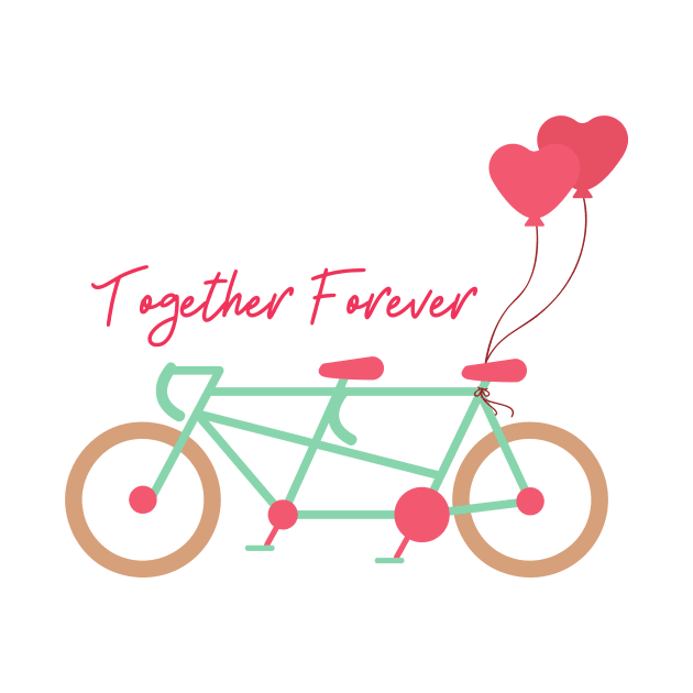 Together forever - Valentine's day by numidiadesign