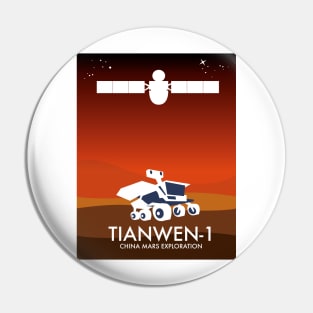 Tianwen-1 China mars space art. Pin