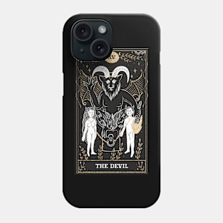 the devil tarot Phone Case