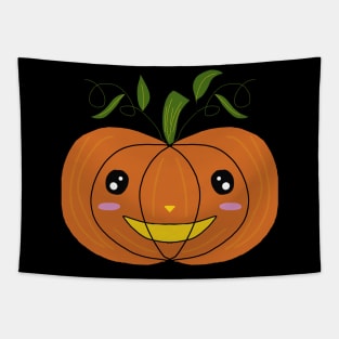 Halloween Cute Pumpkin Tapestry