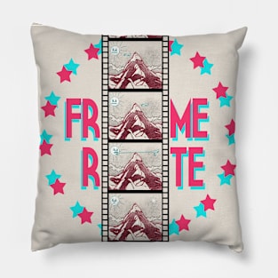 Logo for Frame Rate Pillow