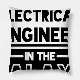 funny electrical engineer quote Pillow