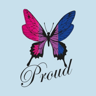 bisexual butterfly freedom T-Shirt