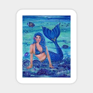 Edrea Mermaid fantasy by Renee Lavoie Magnet