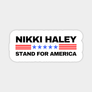 NIKKI HALEY STAND FOR AMERICA Magnet