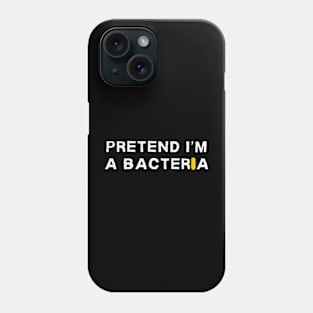 bacteria lazy costume Phone Case