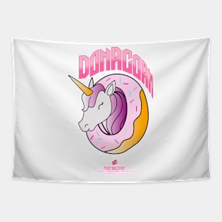 Donacorn Donut & Unicorn combined Tapestry