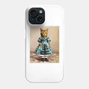 Ginger Kitten girl Phone Case