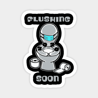 Funny New Year Flushing 2020 Soon Magnet