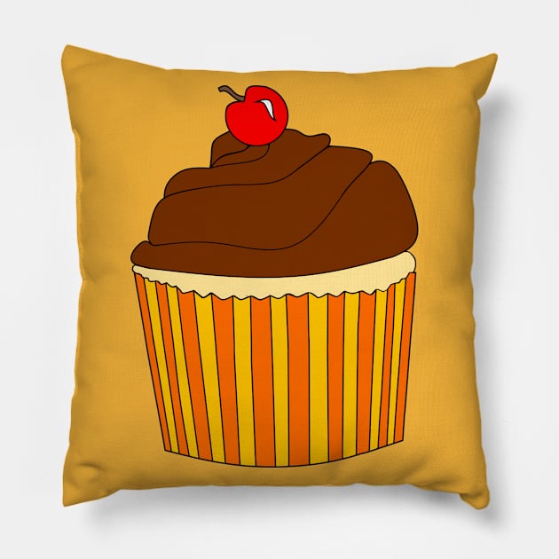 I Love Cupcakes Pillow by SartorisArt1