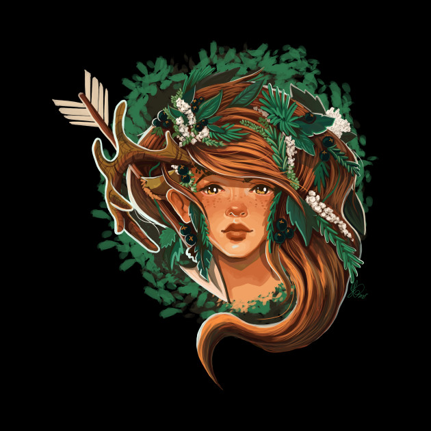 Artemis Greek Goddess Greek Mythology Tapestry Teepublic