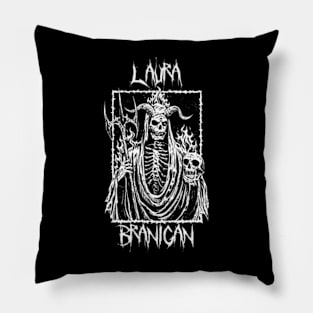 laura b ll dark series Pillow