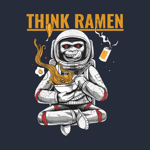 Think Ramen Space Monkey by Turtokart