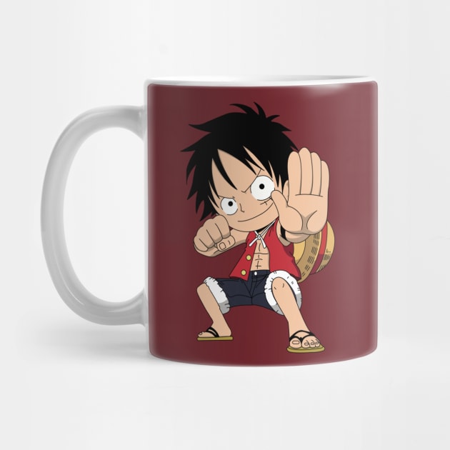 Chibi Monkey D Luffy Gear 2