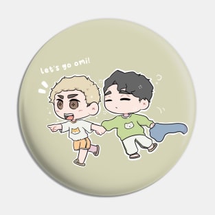 Adventure! - Sakusa Kiyoomi & Atsumu Miya Pin