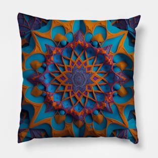 Kaleidoscope of geometric patterns Pillow