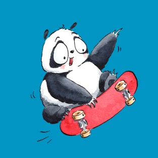 Skate Panda T-Shirt