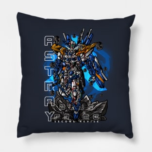 Blue Robot Pillow