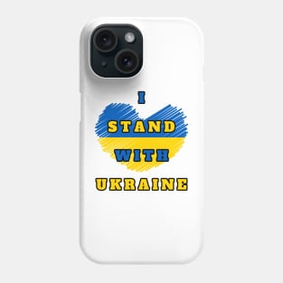 I Stand with Ukraine Sweatshirt, Pray for Ukraine Shirt, Support Ukraine Tee, Pray for Ukraine Shirt, Ukraine Peace Shirt, Stop the War Tee Phone Case