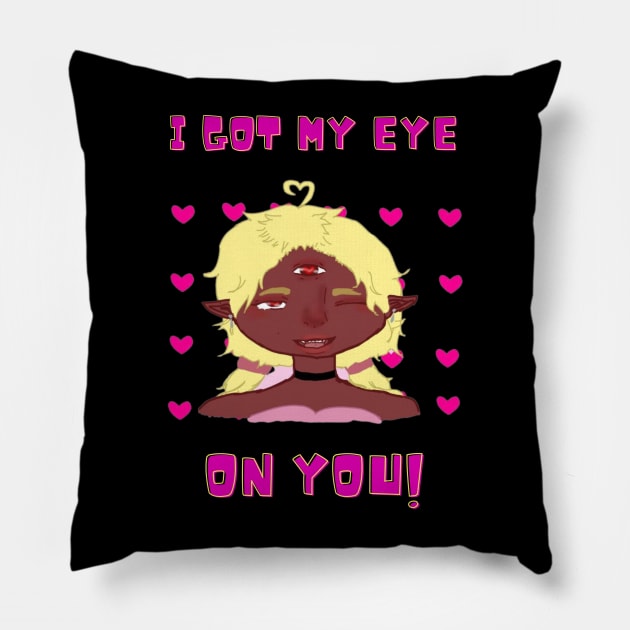 Cyclops - I got my eye on you Pillow by Mangú Shop RD