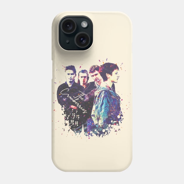 The Cranberries The Torn Times Retro Fan Art Phone Case by VintageMimi