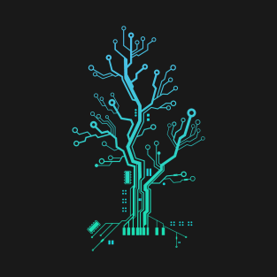 Green Technology Tree T-Shirt