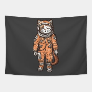 Astronaut cat Tapestry