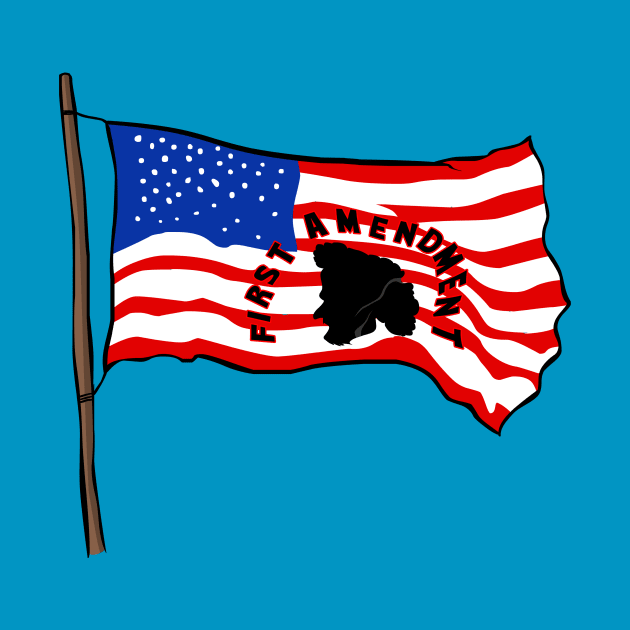 American Flag First Amendment by ssbond