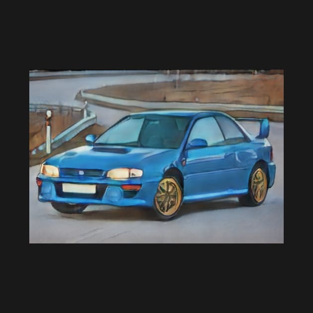 Subaru Impreza Comic - Design by Trevor1984