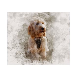 Cute cockapoo watercolour effect T-Shirt