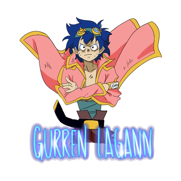 Gurren Lagann by lexcutler97